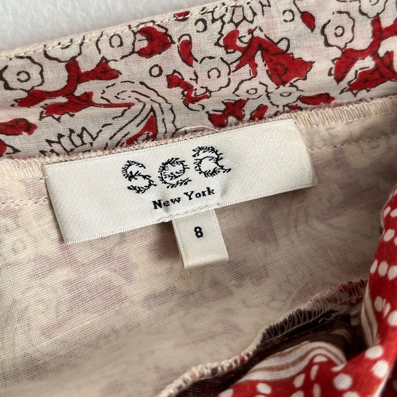 Sea NY Smocked Midi Printed Ivette Dress - Picture 14 of 14